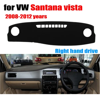 Automobilio prietaisų skydelio apima VOLKSWAGEN VW Santana Vista 2008-2012 M. Dešinėje pusėje dashmat trinkelėmis brūkšnys apima prietaisų priedai