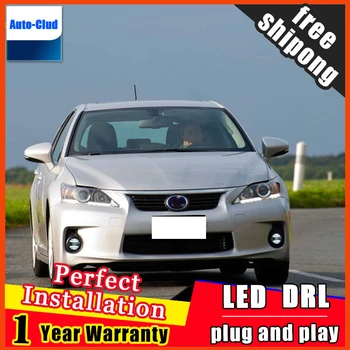 Automobilių stiliaus LED Rūko Šviesos Lexus GS250 GS350 2012 - M. LED Rūko Žibintas Su Lęšio Ir šviesos DIODŲ Dienos Metu Veikia Ligh DRL 2 funkcija