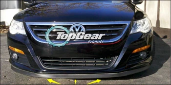 Bamperis Lūpų Reflektoriai Lūpų Volkswagen VW Touran Priekinis Spoileris Sijonas Viršuje Įrankių Automobilių Gerbėjai Peržiūrėti Tuning / Body Kit / Juostelės