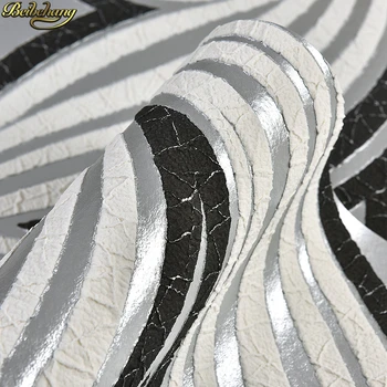 Beibehang Europos deerskin Abstrakčiai juostelės Tapetai Sienos 3D Sienos popieriaus Ritinį Miegamasis, Gyvenamasis kambarys Sofos fono lipdukai