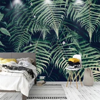 Beibehang Gražus atogrąžų augalų fone sienos popieriaus freskos užsakymą didelės freskos aplinkos tapetai papel de parede