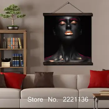 Black Body Art Atvėsti Vaizdą HD Spausdinti Slinkties Tapybos Sienos Menas Spausdinti Kabo Įrėminti Paveikslai Tapyba Šiuolaikinių Namų Puošybai