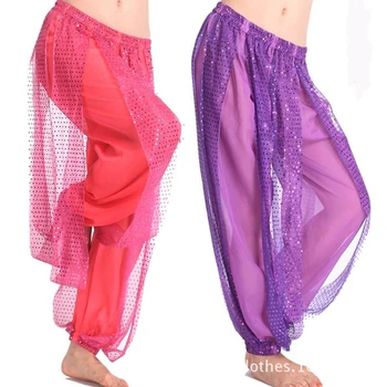 Bolivudas Kostiumas Indijos kelnes Garsiausių Moterų kelnes Pilvo Šokių Kostiumas 7 spalvų