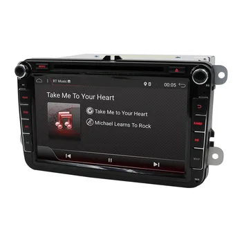 Bosion GPS Navigacijos NAUJAS 8'inch VW automobilių Android 7.1 Automobilių Radijo DVD Grotuvas, WiFi 16G ROM +WIFI + DAB +TMPS +DVR