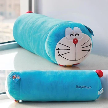 Candice guo pliušinis žaislas įdaryti lėlės gyvūnų Doraemon katė cilindrų miega pagalvę juosmens pagalvėlė animacinių filmų mylėtojas gimtadienio dovana 1pc