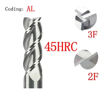 CNC Tool 4F 2F 16x150MM 16MM Tungsten Carbide End Mill R8 ball end End Mill HRC45 HRC50 HRC55 HRC60 Aluminum milling cutter