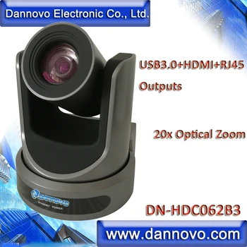 DANNOVO HD USB3.0 HDMI, RJ45 IP Vaizdo Konferencijos, vaizdo Kamera 20x Zoom, Plug and Play, Galingas PTZ Kameros(DN-HDC062B3)