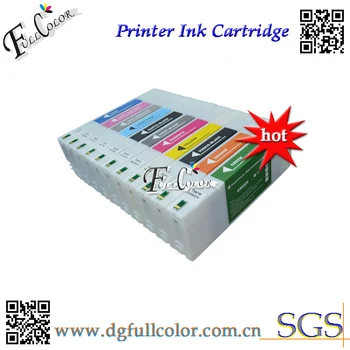 DHL Nemokamas pristatymas 20 Vnt 11color 700ML suderinama rašalo kasetė su mikroschema, ir pigmentinio rašalo epsn stylus pro 7910/9910