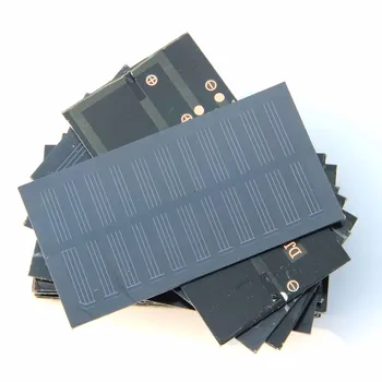 Didmeninė 0.8 W 5.5 V Mini Saulės Elementų Monorystalline PET Saulės Skydas 