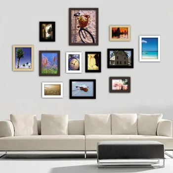 Didmeninė lipduku apie pajūrio peizažai drobės tapyti aliejumi tapybos modulinės nuotraukos sėdi kambaryje dovana RZD08227