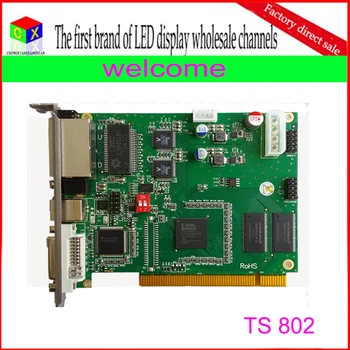 Didmeninė TS802 rgb spalvotas led ekranas, sinchroninio valdytojo/linsn siųsti kortelės