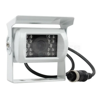 DIYKIT 2 x 4pin Naktinio Matymo Galinio vaizdo Kamera, Automobilio Kamera + DC 12V-24V 7 colių TFT LCD Automobilinis Monitorius Autobusų Poilsinė Sunkvežimis
