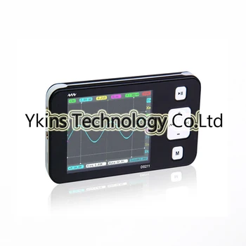 DS212 DSO212 MiniPocket LCD Skaitmeninis Nešiojamų Saugojimo Oscilloscope Nano Rankinės Plotį, 1MHz ėminių Ėmimo dažnis 10MSa/s Nykščio Varantys