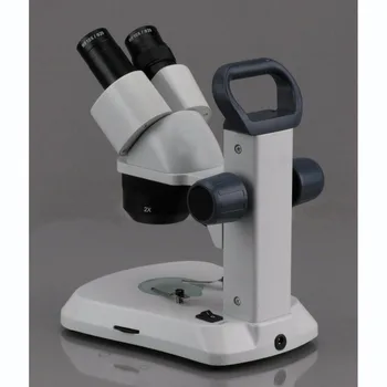 Dviguba Šviesos diodų (LED) Mikroskopą--AmScope Prekių 10X-20X-40X Dviguba Šviesos diodų (LED) Nešiojama Stereo Mikroskopas