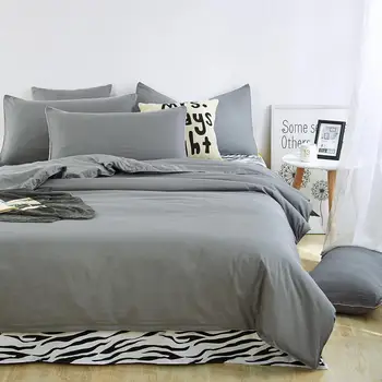 Dvipusės naudoti 2018 m. pavasarį patalynės komplektas Trumpas stiliaus lovos užvalkalai 5 dydis zebra-juostele paklode Mikropluošto šepečiu lovos patalynės komplektas