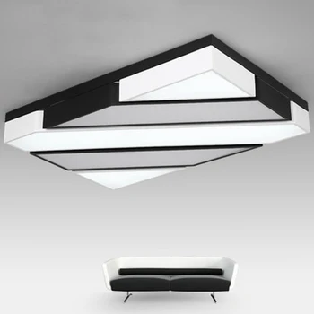 (EICEO) Modernus Minimalistinio Geometrijos LED Lubų šviestuvas Kūrybos Asmeninį Apskrito Miegamasis Šviesos Lempos Patalpų Lubų Apšvietimas