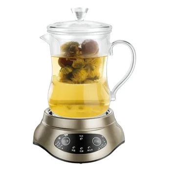 Elektrinis virdulys Mini - pakelta puodą automatinis stiklo padalinta įstaiga elektrinės verdančio vandens, mažų karšto puodelio arbatos office gėlių arbatinukas