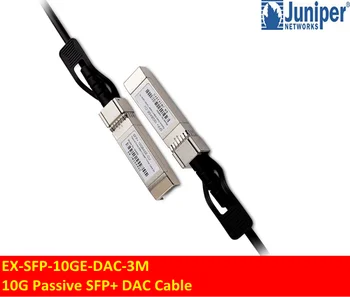 EX-SFP-10GE-DAC-3M SFP-10GB-PCU3M 10GBASE-CU SFP+ 3M Twinax kabelis surinkti SFP+ Twinax kabelis 3.3 V