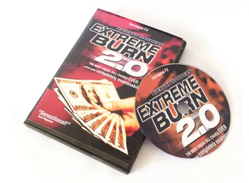 Extreme Burn 2.0 ( DVD + Gudrybė) - triukui,ugnies magija,gudrybė,rekvizitai,kauliukai,komedija,psichikos magija