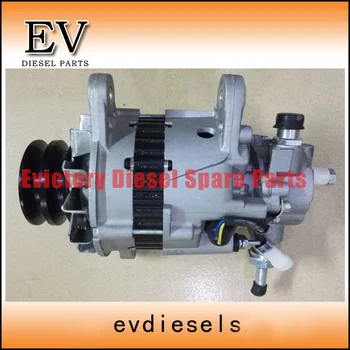 For Mitsubishi engine 6D14 6D14T 6D16 6D16T alternator/generator with a vacuum pump