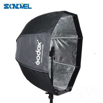 Godox 80cm aštuonkampis skėtis softbox Šviesos stendas skėtis Karšto batų laikiklis rinkinys, skirtas 