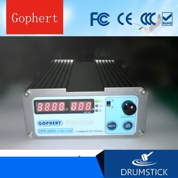 Gophert CPS-3205L DC impulsinis Maitinimo šaltinis Vieną Output0-32V 0-5A 0-32V 0-5A 160W reguliuojamas įvertinamos galios
