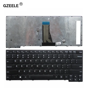 GZEELE MUMS Nešiojamojo kompiuterio klaviatūra LENOVO K41-70 K40-70 K41-80 K40 Remonto Notepad Pakeitimo, klaviatūrų juoda, anglų LAYOUT
