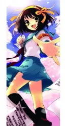 Haruhi Suzumiya Haruhi Anime 105*40CM Ilgio Kūno Pagalvė Padengti Užvalkalai #25021