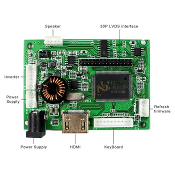 HDMI+Audio LCD Controller Board For 14.1inch 15.4inch 1280x800 LTN141AT01 B154EW02 LCD Screen