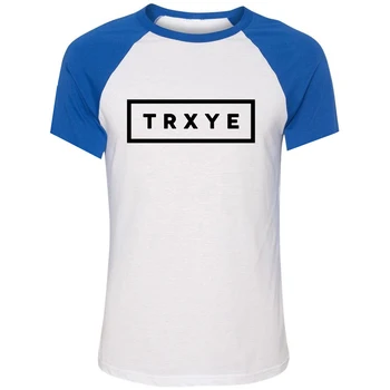 IDzn Vasaros Unisex marškinėliai TRXYE Troye Sivan Trojos muzikos virusinės Meno modelio dizainas Trumpas Raglan Rankovėmis Vyrams marškinėliai Atsitiktinis Tee Viršūnės