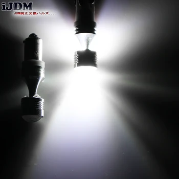 IJDM Auto H21W BAY9s 120 degress 6 x 5W High Power LED Objektyvas Lemputes Atsarginę arba Stovėjimo Šviesų, Bazė: h21w, bay9s led,12v