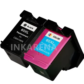 INKARENA Remanufactured Cartridge Replacement For HP 60 XL Ink Deskjet C4635 C4640 C4650 C4680 C4740 C4750 C4780 C4795 Printer