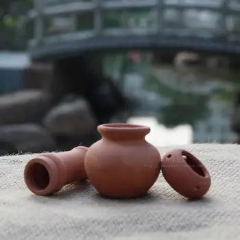 JIAYAN miniatiūriniai Lėlių Terakota vazonas Kaimo vėjo sodas žalia vazoninių darbalaukio augalų žiedų Rupi keramikos
