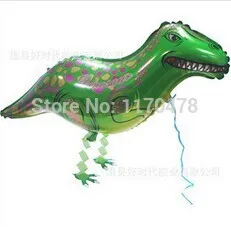 KARŠTO 20pc/daug Dinozaurų balionas pėsčiomis balionas gyvūnų pripučiami oro ballon dinozaurų šalis tiekia 90X40CM vaikai klasikinis žaislas