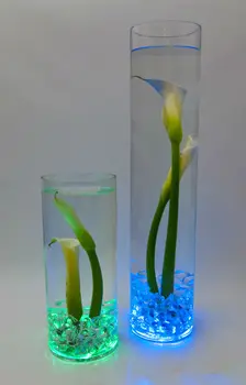 Kinija Didmeninė 100vnt/daug Originalių Super Povandeninis Floralyte Vestuvių Dekoravimas LED Šviesos Vandeniui LED Žvakė Tealight