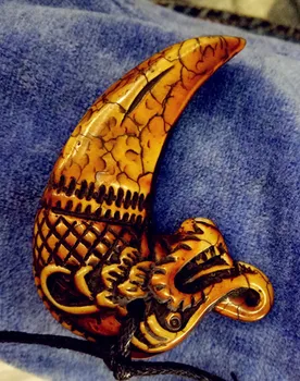 Kinijos senovės baudą, baudos modelis drakono dantys