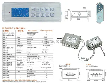Kinijos visas spa kubilas valdytojas GD-7005/GD7005 / GD 7005 būti touch panel ir valdymo dėžutė