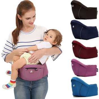 Klubo Vaiko Nešiojimo Vaikams, Kūdikių Hipseat Juosmens Atrama Nešiojamų Atsuktą Ergonomiškas Baby Carrier Klubo Sėdynės Vežėjas+Seilinukai