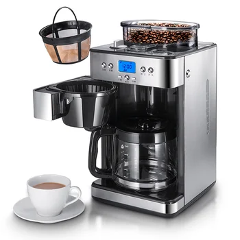 Komercinės buitinių visiškai automatinis malti pupelių kavos aparatas