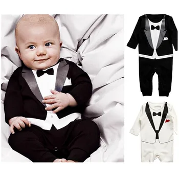 Kūdikiams Laipiojimo Drabužiai, Naujagimių Berniukų Šilta Romper Megztinis su Gobtuvu Outwear siamo ha drabužiai