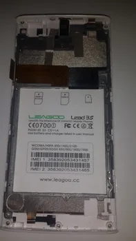 Leagoo Lead3s LCD Ekranas +Touch skaitmeninis keitiklis Asamblėjos Pakeisti Leagoo Lead3s ping+sekimo numerį