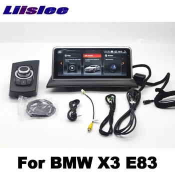 LiisLee BMW X3 E83 2003 M. - 2010 M. Automobilių Multimedia, GPS Žemėlapis 10.25