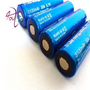Litro energijos baterijos Naujos 3PCS Originalus 3,6 V US18650 VTC6 18650 baterija 3100mAh 30A Elektroninių cigarečių maitinimo baterijos