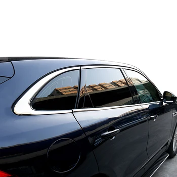 Lsrtw2017 304 nerūdijančio plieno, automobilių langų slenkstukai Jaguar F-Tempas 2016 2017 2018