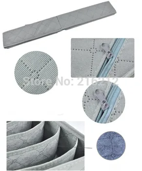 Mada Karšto 3 gabalų rinkinys, sulankstomas lauke Bambuko Medžio anglies pluošto talpinimo liemenėlė apatinis trikotažas necktie kojinės