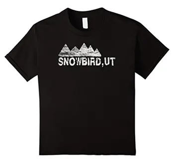 Madinga Grunge Snowbird UT Kalnai Skierer Miesto Marškinėliai Nemokamas Pristatymas Vyrų Marškinėliai Naujas 2018 Mados Mens T-Shirts