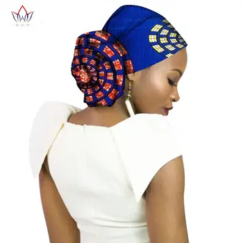 Mados 2017 Naujas Stilius Afrikos Skrybėlės Moterims Ankara Lankelis Wrap Papuošalai Šalikas, Kaklaraištis, Afrikoje, Plaukų Aksesuarai BRW WYB65