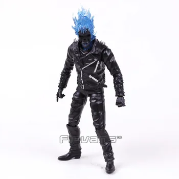 Marvel Ghost Rider Johnny Blaze PVC Action Figure Collectible Model Toy 23cm