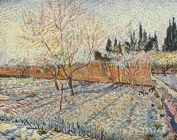 Meno gyvenimo kambario sienos lauką žiemos Vincentas Van Gogho paveikslų Aukštos Kokybės Rankų dažytos