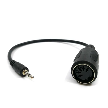 MIDI Adapteris Breakout Cable - A-2.5 mm Stereo Audio jungtis DIN Moteris